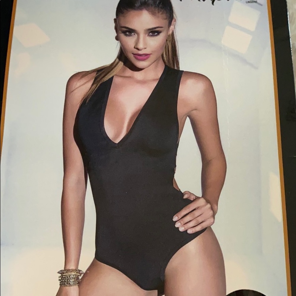 New With Tags Never Worn Black Bodysuit